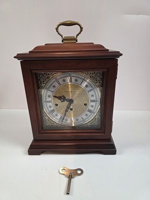 Howard Miller Graham Bracket Mantel Clock AEL 01 5JEWELS  TESTED WORKING