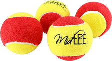 4 Pack 3" Large Dog Tennis Balls Durable Pet Toy Big Breed Fetch Balls