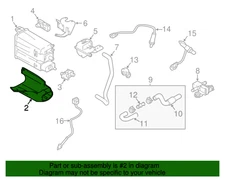 New Genuine Nissan Tray-Canister 149546MA0A / 14954-6MA0A OEM