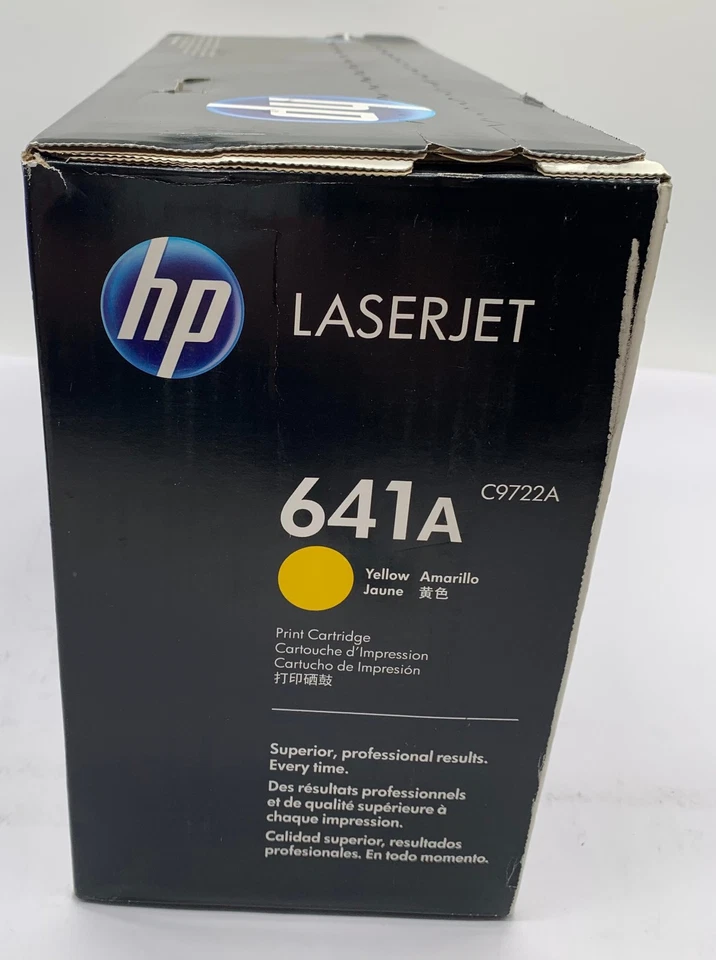 Genuine HP 641A (C9722A) Yellow Toner Cartridge, OEM - Image 2 of 2