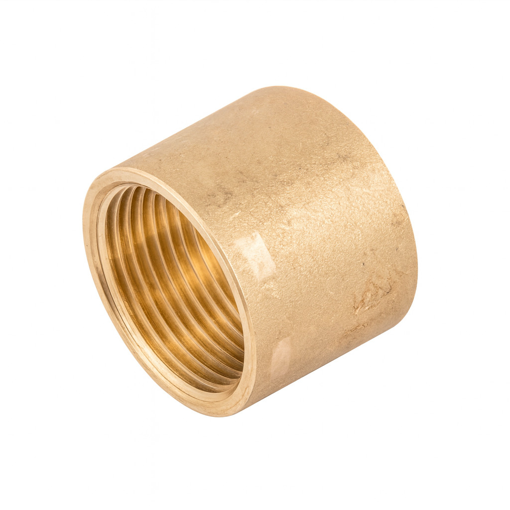 Westco 1/4"" BSP F x F Brass Socket - Heavy Duty Plumbing Fitting UK