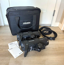 Profoto D2 500 AirTTL 500Ws 2-Head Monolight Kit w/ Bag Power Cords