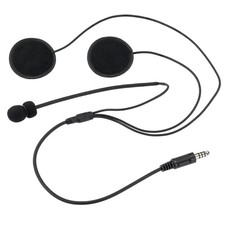 Arrowmax Race-Ready Coil Cord Helmet Kit Mic Audio Speakers Compatible with IMSA