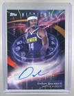 DaRon Holmes II 2025 Topps Midnight Summer Solstice Stroke of Midnight Auto /50