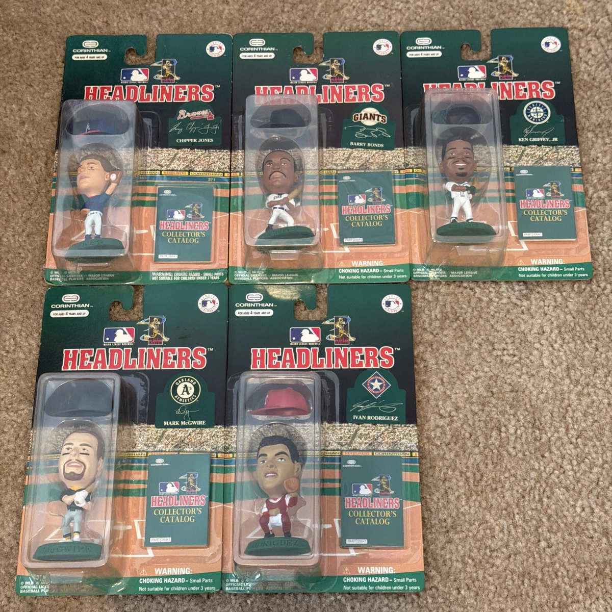 Corinthian Sports Action Figures 1996 Year Manufactured for sale