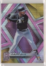 2019 Panini Chronicles Spectra Neon Pink Prizm 58/75 Starling Marte #76 4j7