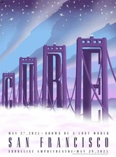 THE CURE screen print concert poster numbered Arian Buhler 5/27/23 shoreline amp