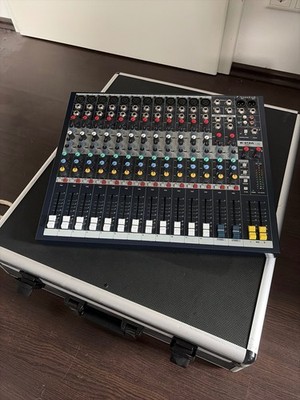 Soundcraft EPM12 + Case | 19  Mischpult mit Rackschienen
