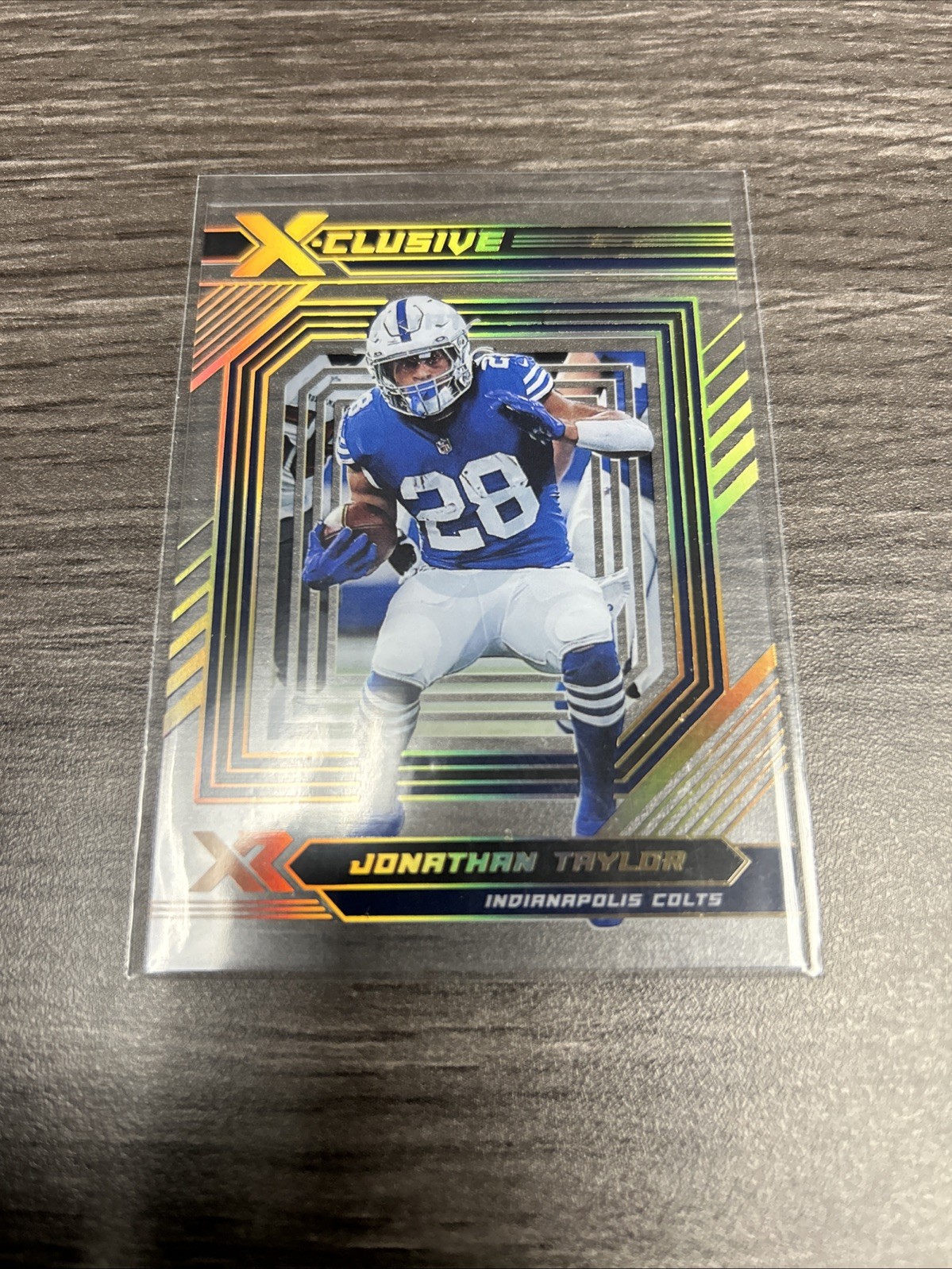 2022 Panini XR Jonathan Taylor XC-10 X-clusive Case Hit