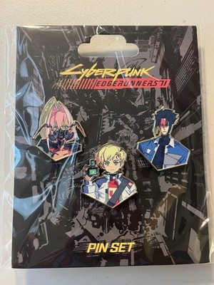 Cyberpunk Edgerunners Season 2 Official Anime Expo 2026 Pin Set CD Project Red