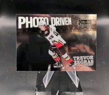 Trevor Zegras 2022-23 O-Pee-Chee Platinum Photo Driven #PD-9 Anaheim Ducks