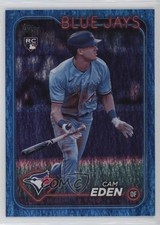 2024 Topps Update Blue Holo Foilboard 72/999 Cam Eden #US349 05ns