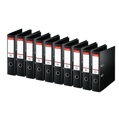 Set mit 10 A4-Ordnern mit 2-Ring-Mechanik Esselte Esselte No.1 Vivida