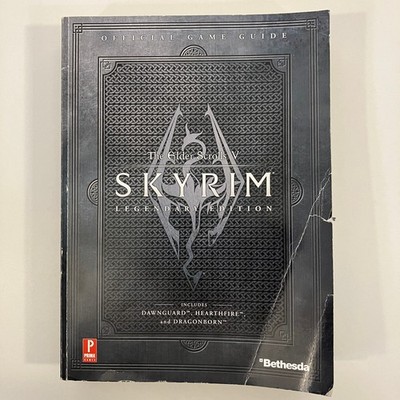 Skyrim Elder Scrolls V Legendary Standard Edition Guide With Map TPB Bethesda