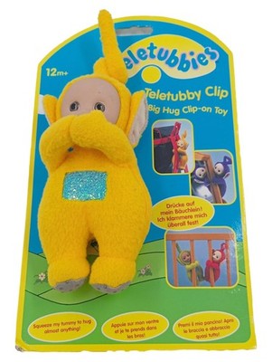 Playskool Teletubbies Laa-Laa Kuscheltier Clip-on Toy Gelb