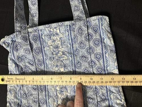 Juego de 3 bolsas acolchadas vintage Longaberger Provincial de cachemira - Imagen 16 de 20