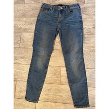 True Religion Jennie Curvy Super Skinny Jeans 28 Mid Rise Denim Womens Jean