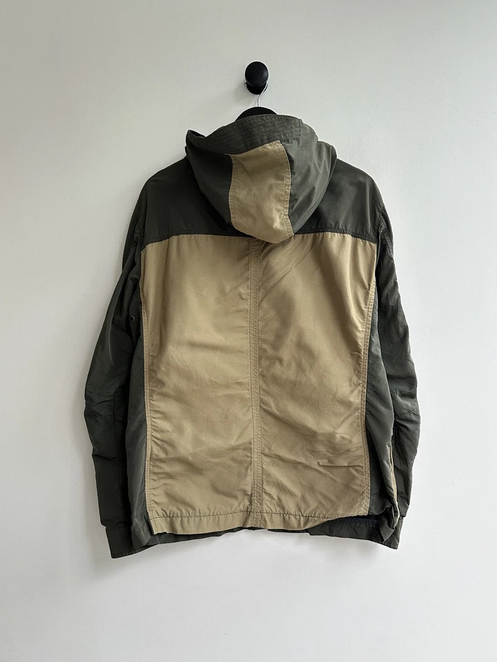 Armani Jeans Parka Multipocket Green Light Jacket 52 M Mens - Image 2 of 4