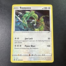 Rayquaza SWSH029 Sword & Shield Black Star Promo Holo Pokemon Card LP on eBay