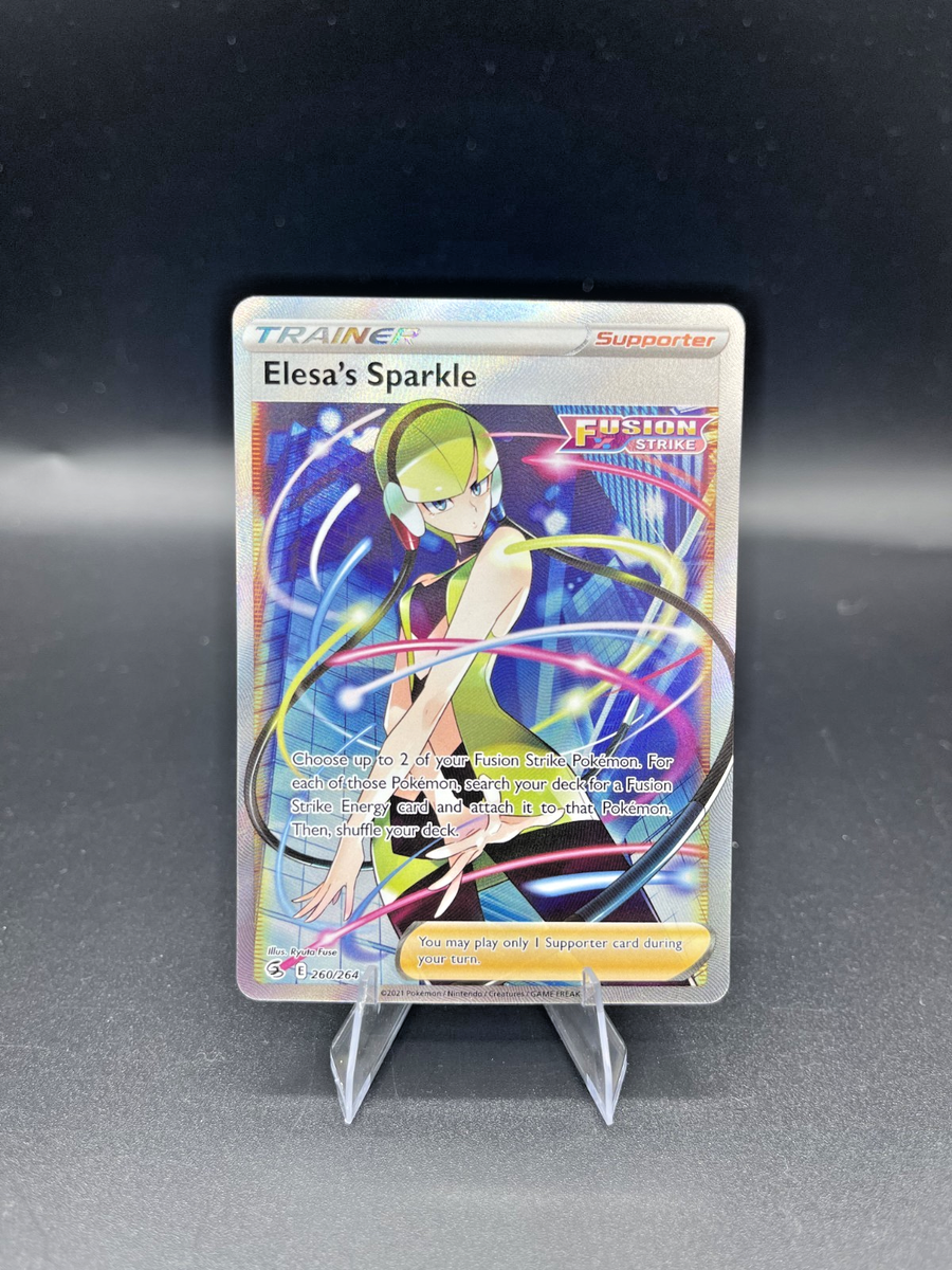 (NM) Elesa's Sparkle 260/264 Fusion Strike Pokemon Card