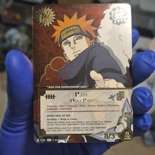 Naruto CCG Pain (Deva Path) Ambush SUPER RARE Foil Ninja Card 1152 (2009)
