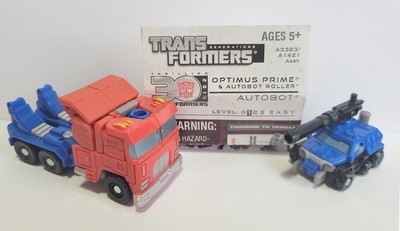 Transformers Generations 2012 Legends OPTIMUS PRIME & ROLLER Complete Loose