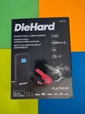 NEW - DieHard 2000 Peak Amp Car Jump Starter / Portable Power Pack - Free ShipN!