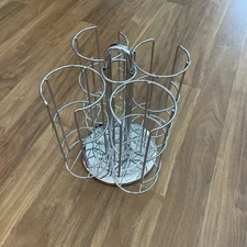 Tassimo T-Cup Coffee Cocktail Pod Holder Capsules Storage Spinning Rack EUC
