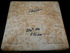 Steiner & MLB Derek Jeter 2,000 Hit Game Used Base Autographed Signed Inscribed