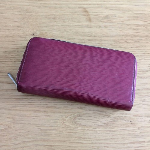 Louis Vuitton Epi Zippy Geldbörse M60305 Rot DDU