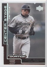 2000 Upper Deck Ovation Center Stage Rainbow Jeff Bagwell #CS1 HOF 0j6
