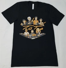 2025 Toto North American tour shirt size SMALL band caricature cartoon