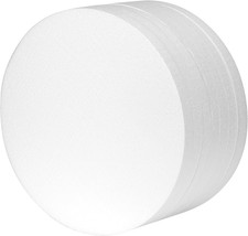 13.6 Inch Large Foam Circles for Crafts 7 Pack 1 Inch Thick round Polystyrene Di