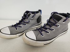 Converse Chuck Taylor All Star Street Mid Gray 162382F Mens 5 Womens 7