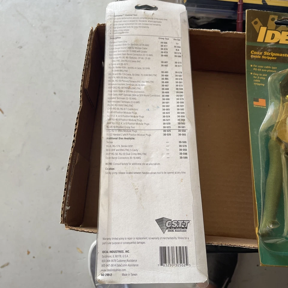 Ideal CrimpMaster 30-502 Ratchet Crimp Tool - Image 2 of 2