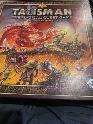 Talisman The Magical Quest Game Revised 4th Edition Slightly Incomplete!