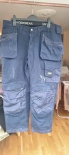 Snickers Workwear 3214 Holster Canvas Work Trousers Size 54
