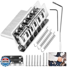 Wilkinson M Series 52.5mm 2-1/16 inch 6-Screw Vintage Guitar Tremolo Bridge
