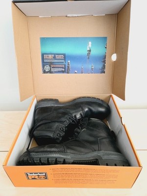 Men's Timberland PRO Montauk 6'' Steel Toe Work Boot Black Size 14 Men