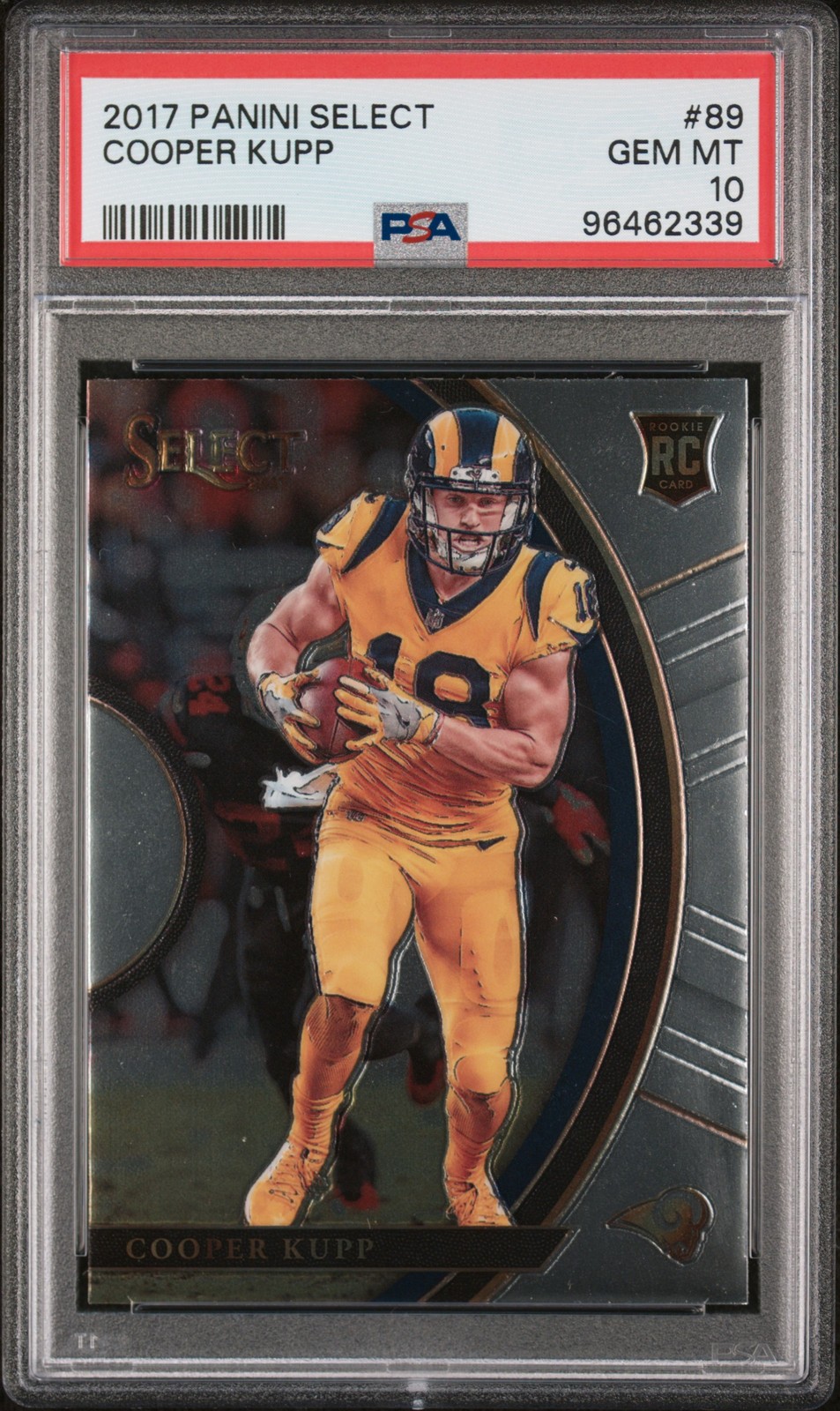 2017 Panini Select Cooper Kupp #89 PSA 10