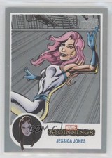 2022 Upper Deck Marvel Beginnings Vol 2 Series 1 Flipped FX Jessica Jones 0ld5