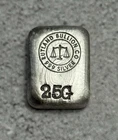 Rutland Bullion Co. 25 Grams Hand Poured Silver Bar .999 Fine Silver