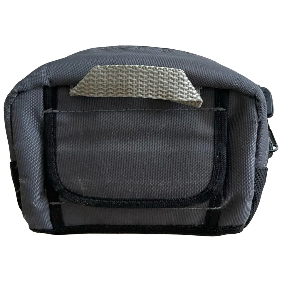 Samsonite Small Camera Pouch 2 zipper pockets hook & loop wide belt loop - Image 3 of 4