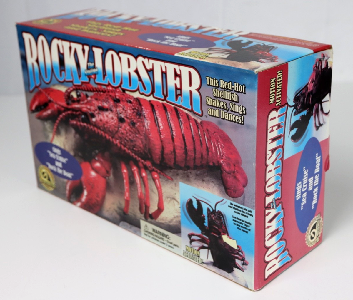 Gemmy Rocky The Singing Lobster - Red for sale online | eBay