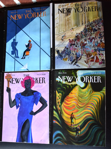 The New Yorker Magazine 26 Issues 2025 Dec 30 '24 & Jan 6 '25 - Aug 18 '25 - Picture 2 of 9