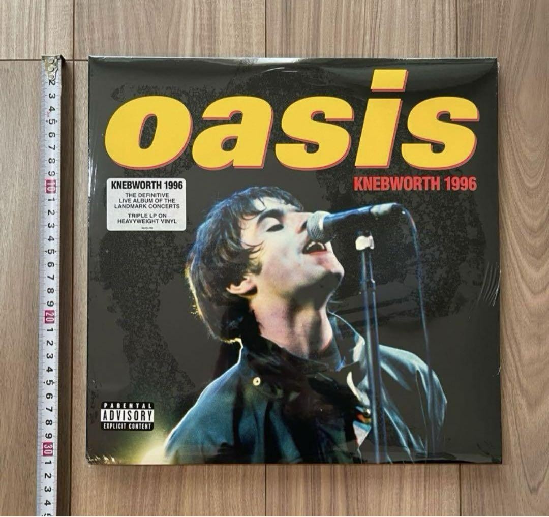 Oasis Knebworth 1996 Limited Edition 2LP Vinyl Record Sealed Oasis Knebworth 1996 Limited Edition 2LP Vinyl Record Sealed
