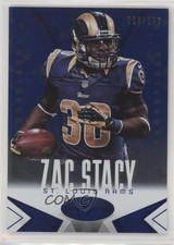 2014 Certified Hot Box Blue Camo 28/100 Zac Stacy #91 fm0