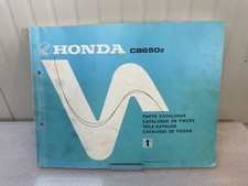 Catalogo ricambi HONDA CB650Z multilingue 1978