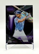 2026 Topps Chrome Black Jac Caglianone Purple Wave Refractor /75 Royals