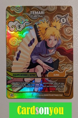 Naruto Mythos TCG ° 1. Edit ° Konoha Shido ° Temari ° R 121/130 A ° Alternative